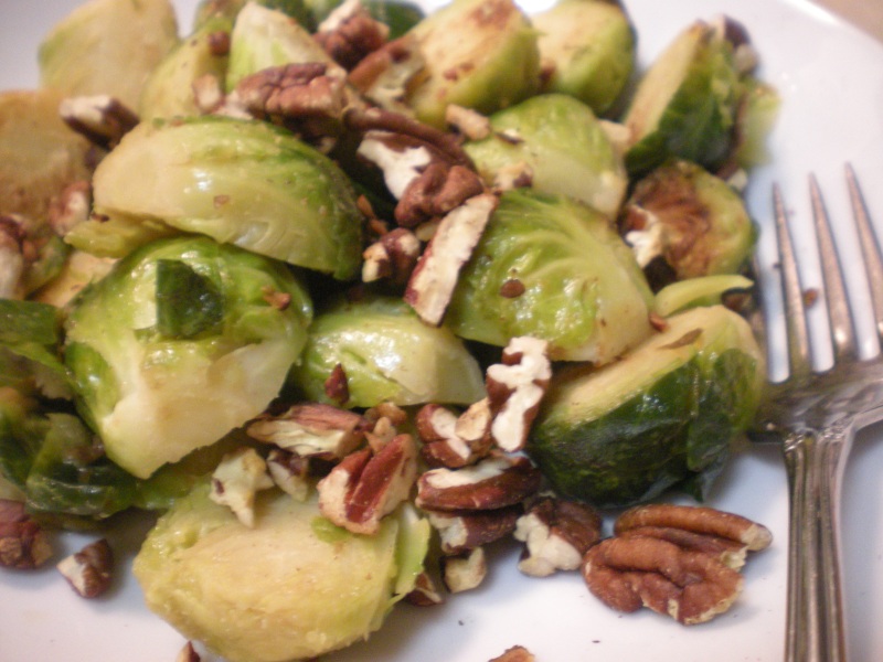 sprouts and pecans
